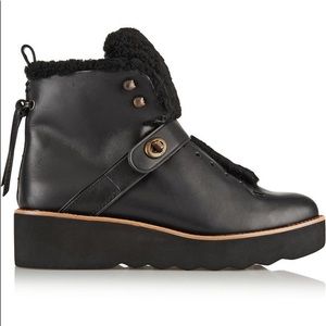 Coach Original Urban Hiker Shearling Boots